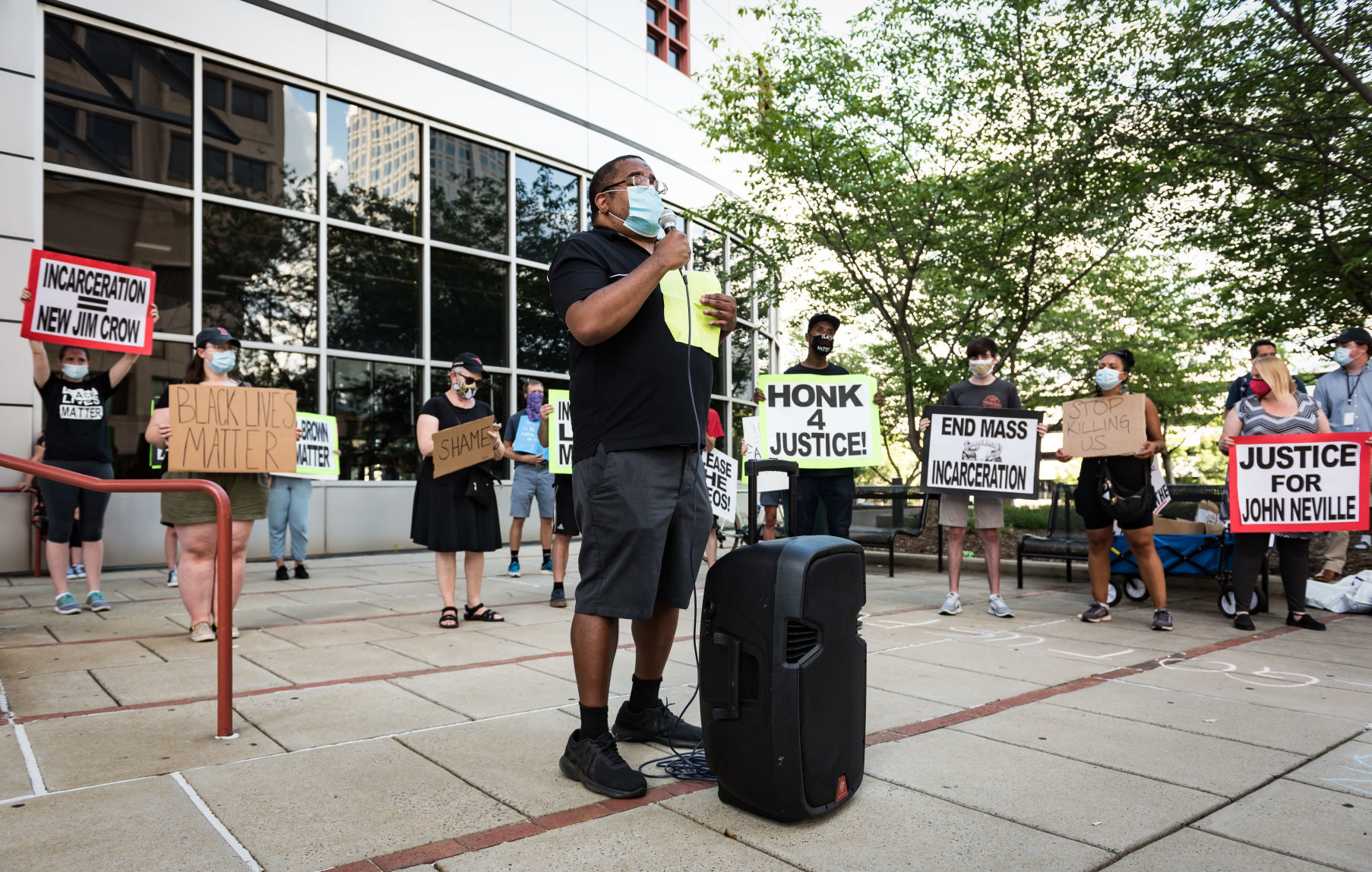 John Neville Protest